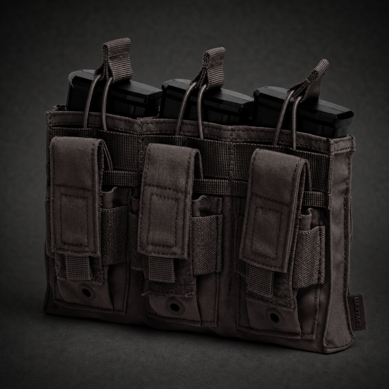 Porta magazine triple m4 y pistola maxtacs